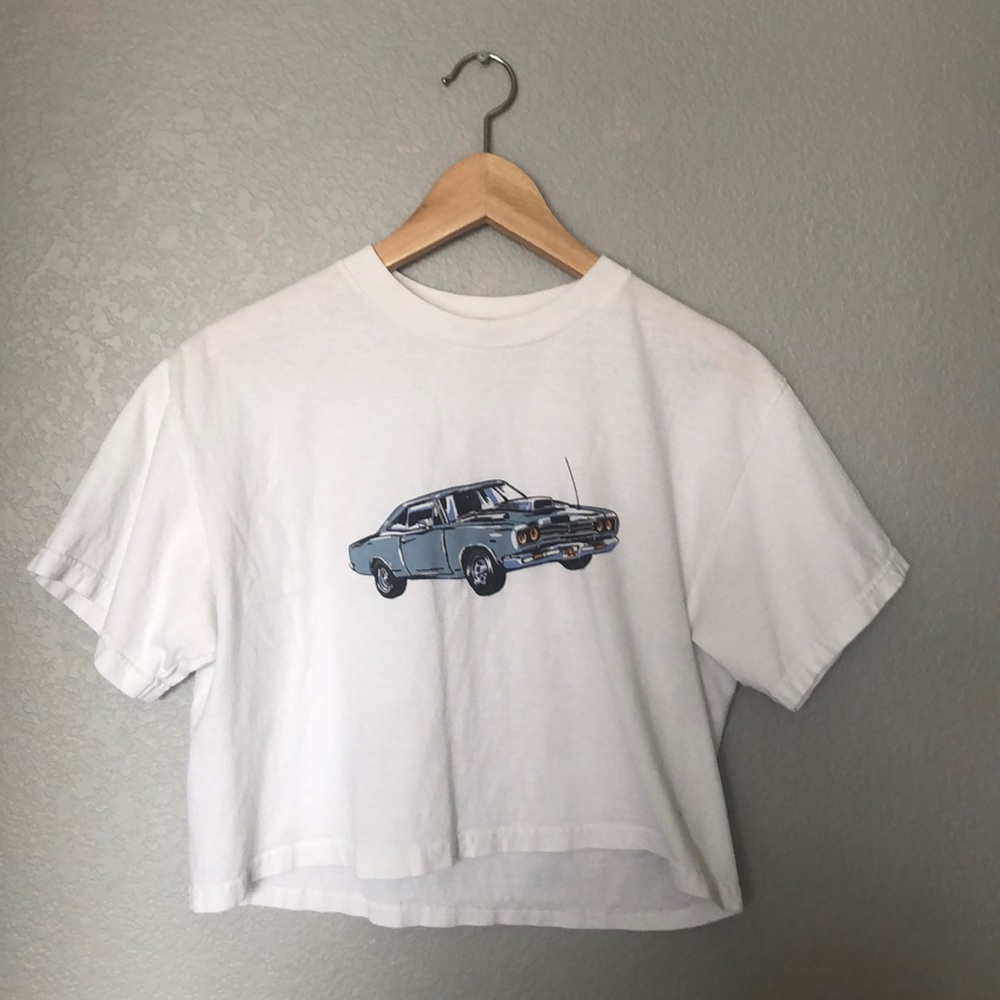 brandy melville cropped t-shirt